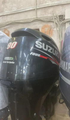 4х-тактный лодочный мотор SUZUKI DF90ATL Б/У