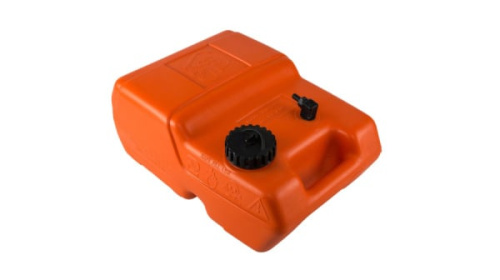 Бак топливный переносной без указателя уровня в комплекте с переходником &quot;елочка&quot;, 12 л