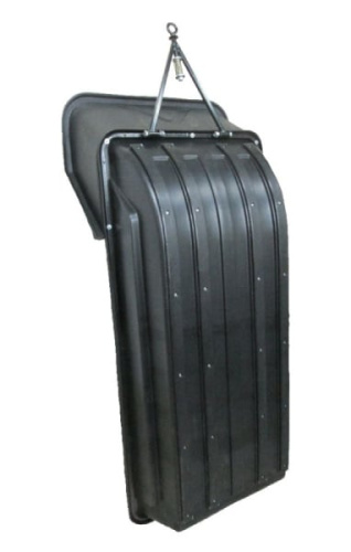 ВОЛОКУША 1500 ММ ПОДКОВАННАЯ С ОТБОЙНИКОМ PAXUS