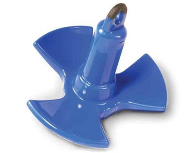 Якорь речной 3-х лепестковый 13,6 кг Синий