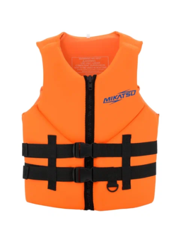 Жилет спасательный неопреновый Мikatsu черный