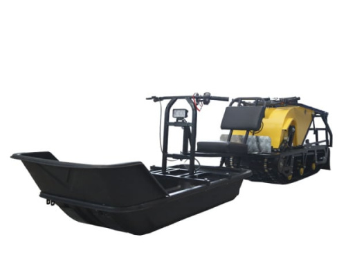 Модуль толкач с длинными санями с отбойником