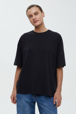 Оверсайз футболка из трикотажного интерлока