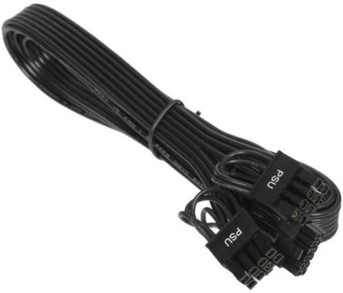 Кабель питания Deepcool 12VHPWR cable Bulk GPU 40-й серии (PCI-Ex2 to 12VHPWR x1, 650mm) OEM