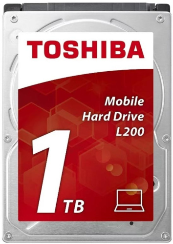 Жесткий диск 1TB SATA 6Gb/s Toshiba HDWL110UZSVA 2.5" L200 5400rpm 128MB NCQ Bulk