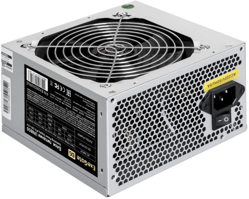 Блок питания ATX Exegate UN850 EX294497RUS 850W, 120 mm fan, кабель 220V