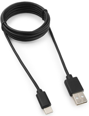 Кабель интерфейсный USB 2.0 Гарнизон GCC-USB2-AMCM-6 , AM/ USB3.1 Type-C, 1.8м, пакет