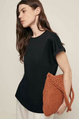 Футболка из мерсеризованного хлопка