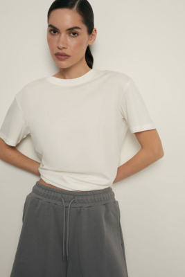 Футболка из мерсеризованного хлопка