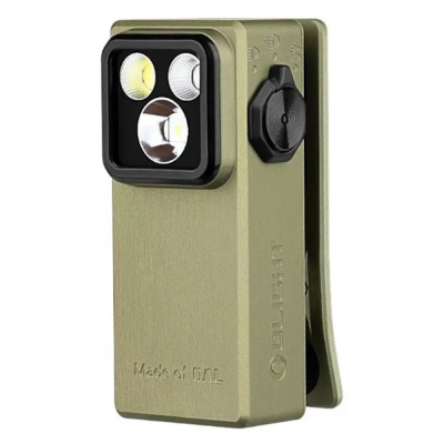 Фонарь Olight Oclip Ultra Olive Green зеленый