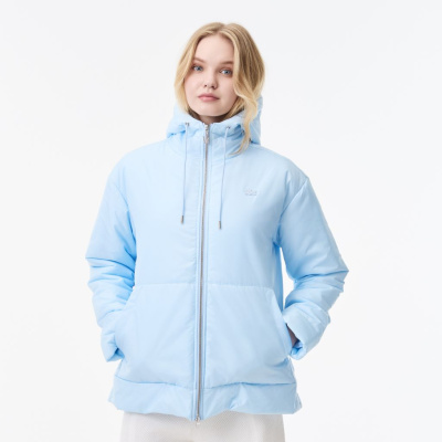 Женская куртка Lacoste с капюшоном