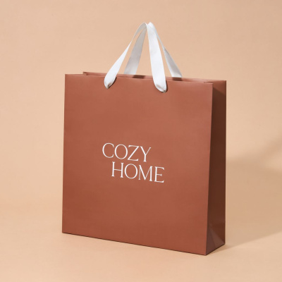 Пакет подарочный Cozy Home 35х35х10