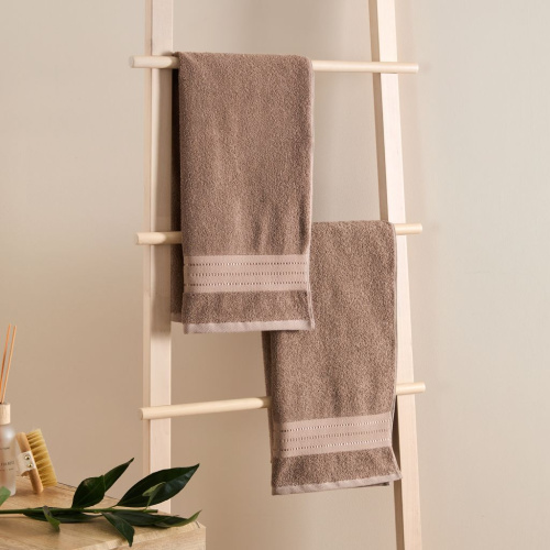 Комплект махровых полотенец Basena, капучино I