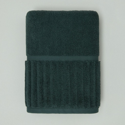 Полотенце махровое Asterio, зеленое