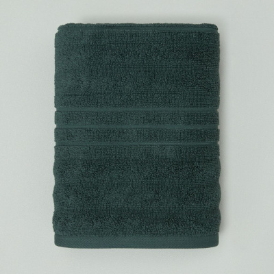 Полотенце махровое Attilio, зеленое