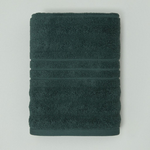 Полотенце махровое Attilio, зеленое