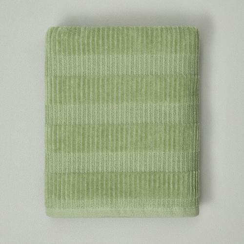 Полотенце махровое Flavio, олива