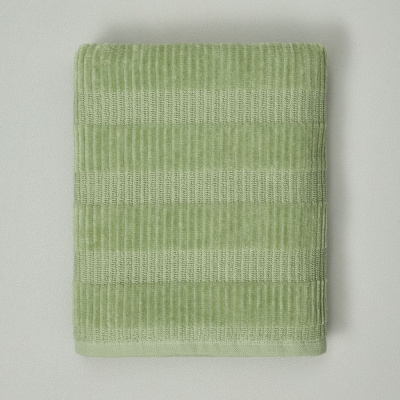 Полотенце махровое Flavio, олива