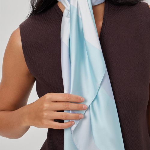 Платок шейный Divina, голубой I