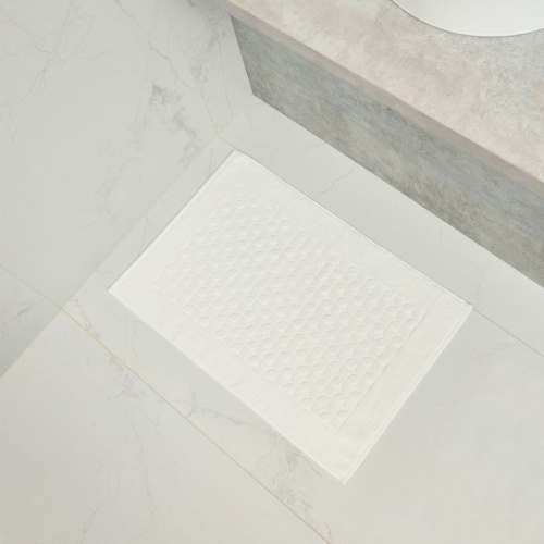 Полотенце махровое Illumination для ног, молоко