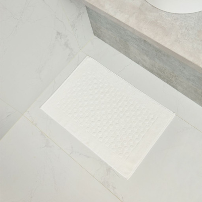 Полотенце махровое Illumination для ног, молоко