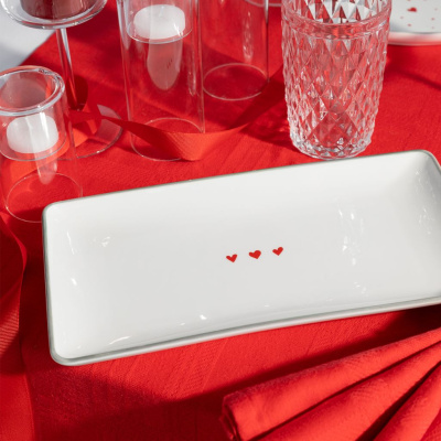 Блюдо Red heart I