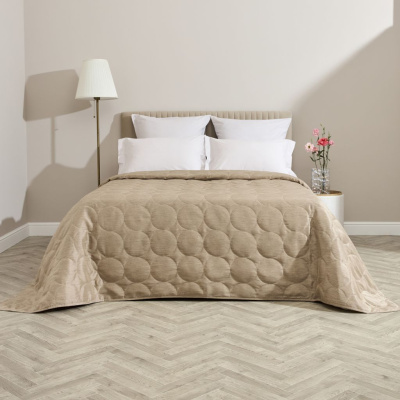 Покрывало Reina, коричневое