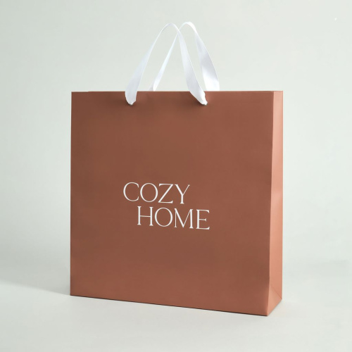 Пакет подарочный Cozy Home 35х35х10