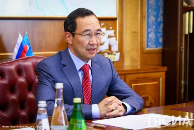 Айсен Николаев поблагодарил Владимира Путина за поручение об индексации пенсий / ЯСИА   