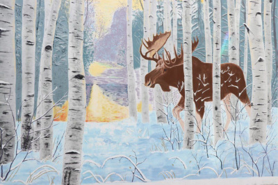 Осужденный создает граффити в следственном изоляторе Якутии / ЯСИА   Республика Саха (Якутия)