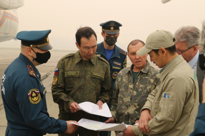 К лесным пожарам глава Якутии предложил готовиться еще зимой /   Мирнинский Республика Саха (Якутия)