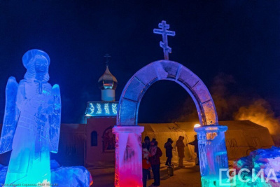 Фоторепортаж: Праздник Крещения в Якутске / Андрей Сорокин Якутск Якутск Республика Саха (Якутия)