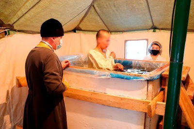 В Якутии осужденные приняли участие в крещенских купаниях / ЯСИА   Республика Саха (Якутия)