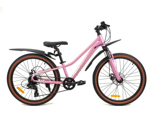 Подростковый велосипед Orlan Wing Venus 24 2.0, год 2025, цвет Розовый, ростовка 12