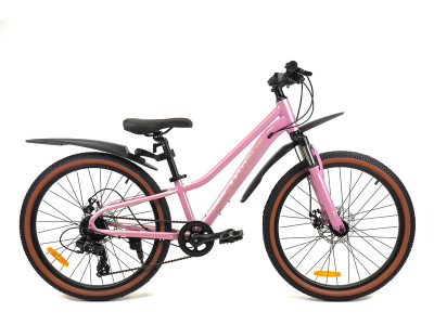 Подростковый велосипед Orlan Wing Venus 24 2.0, год 2025, цвет Розовый, ростовка 12