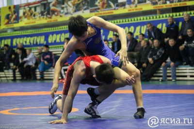 Более 50 борцов из Якутии поборются за медали первенства ДФО по вольной борьбе / ЯСИА   Республика Саха (Якутия)