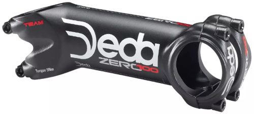 Вынос Deda Zero100 Team 1-1/8&quot; (31.8 мм) v2 (черный / белый 100 мм угол 20° 31.8 мм)