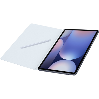 Чехол-книжка Samsung Smart Book Cover для планшета Galaxy Tab S9+ | S9 FE+, поликарбонат / полиуретан, голубой (EF-BX810PLEGRU)
