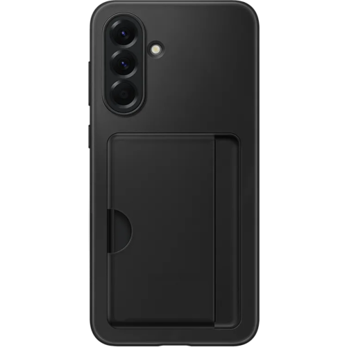 Чехол-крышка  Card Slot Case для Samsung A56, силикон, черный (EF-OA566TBEGRU)