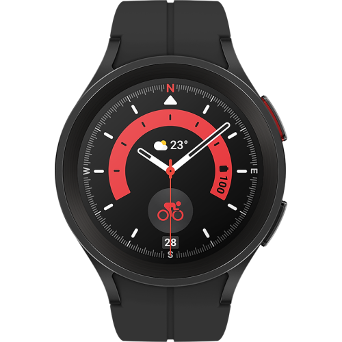 Умные часы  Samsung Galaxy Watch5 Pro, черный титан (SM-R920NZKACIS)