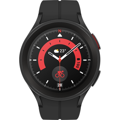 Умные часы  Samsung Galaxy Watch5 Pro, черный титан (SM-R920NZKACIS)