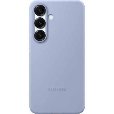 Чехол-крышка Samsung Silicone Case для Galaxy S25+, силикон, голубой (EF-PS936CLEGRU)