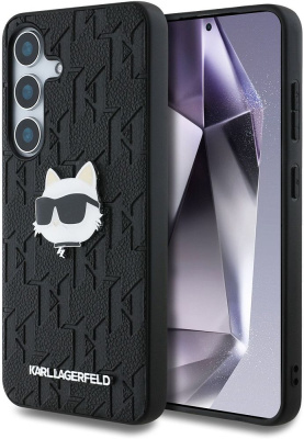 Чехол Karl Lagerfeld NFT Choupette для Galaxy S25 черный