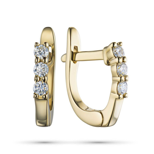 Серьги из желтого золота э0312сг09170500_white