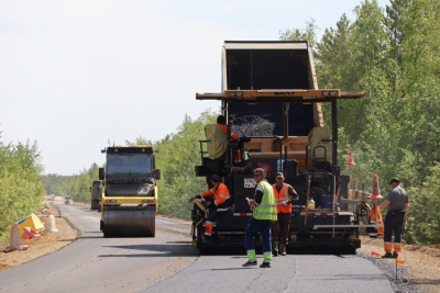 В Якутии ремонт участка дороги «Нам» завершают досрочно / ЯСИА   