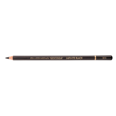 Карандаш цветной экстра черный матовый Koh-I-Noor "GIOCONDA INFINITE BLACK 8813"