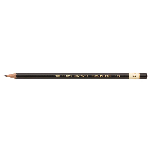 Карандаш чернографитный Koh-I-Noor "Toison DOr" 8B d:7.00 мм
