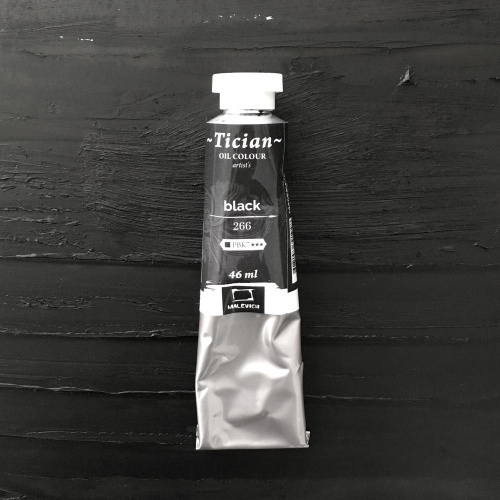 ?Масло Малевичъ "Tician" 46 мл Черная