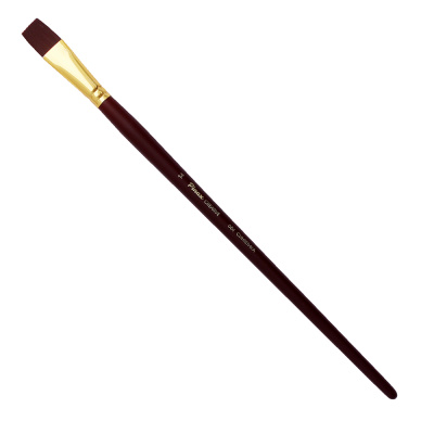 Кисть синтетика №14 плоская Pinax "Creative 684" жесткая, длинная ручка