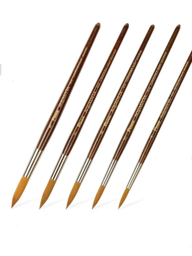 Кисть синтетика №7 круглая Pinax "AQUADYTA"